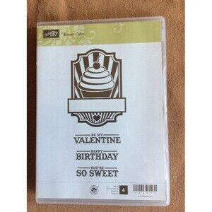 INVENTORY REDUCTION SALE. Stampin Up Sweet Cake Stamp Set B17